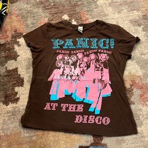 Vintage panic at the disco band tee
